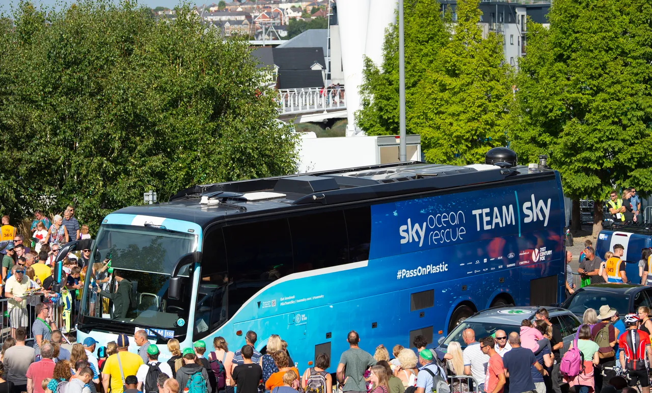 Tour of Britain 2018, Cardiff.