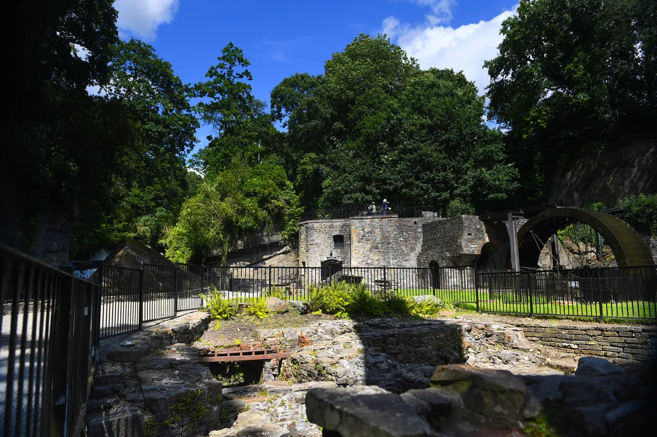 Aberdulais Tin Works and Waterfall