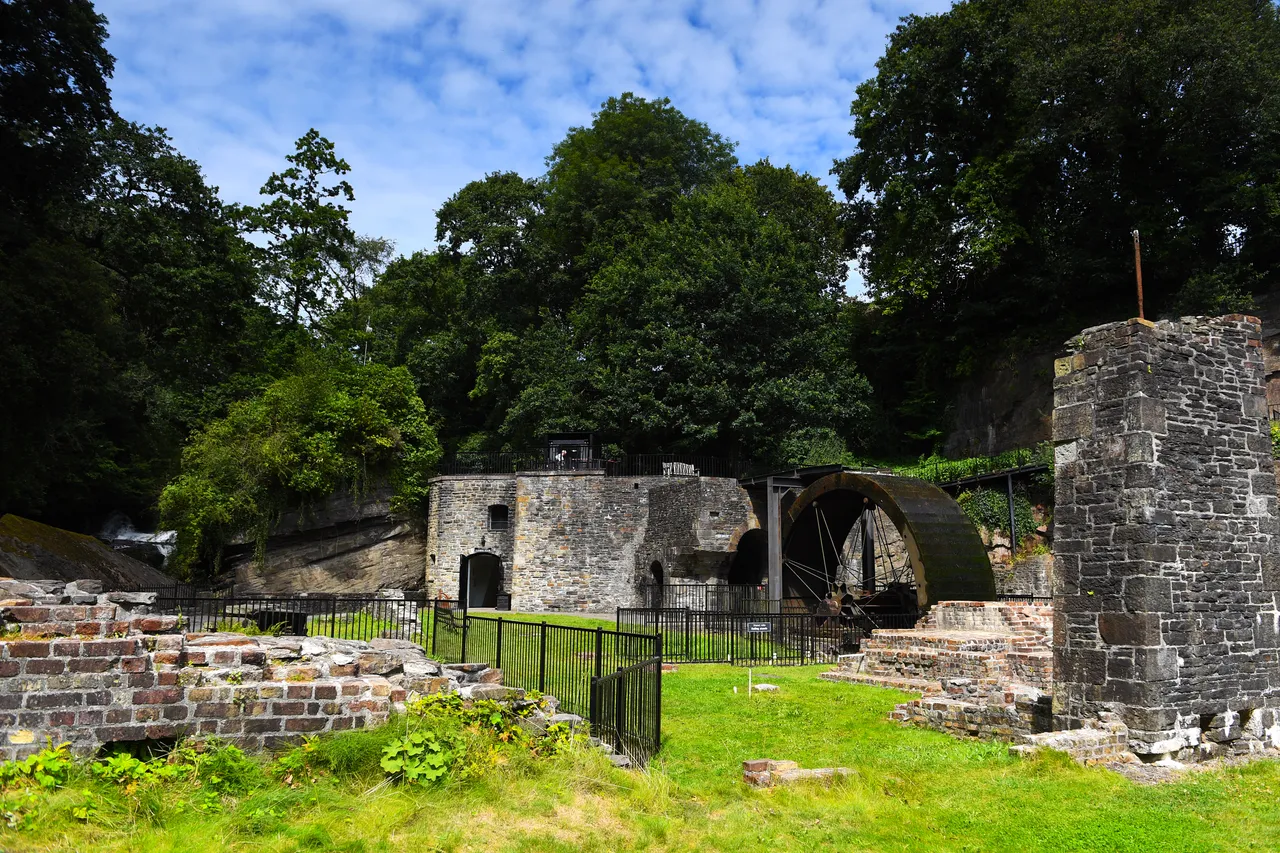 Aberdulais Tin Works and Waterfall