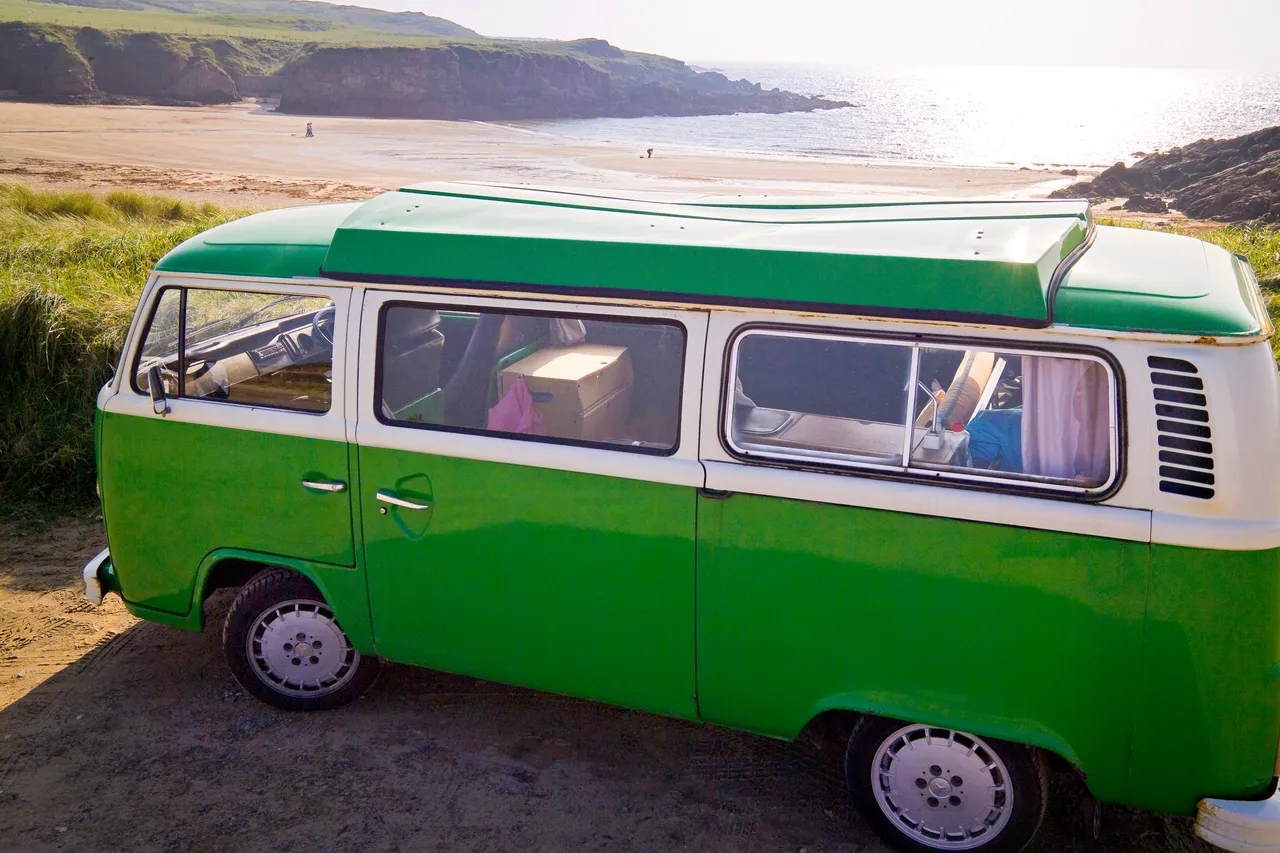 Campervan in Anglesea