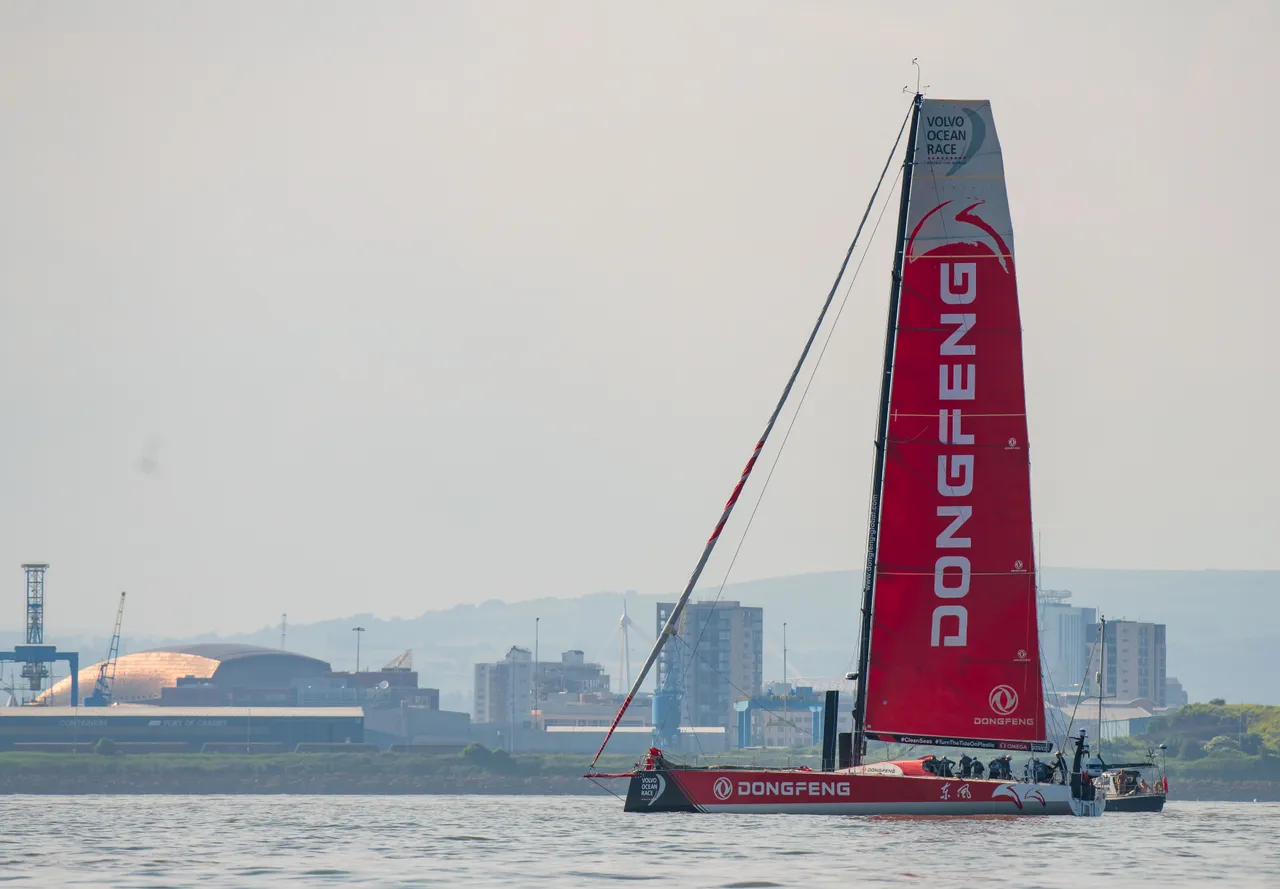 Volvo Ocean Race, Leg Depart, 2018. Photographer Wales News Service