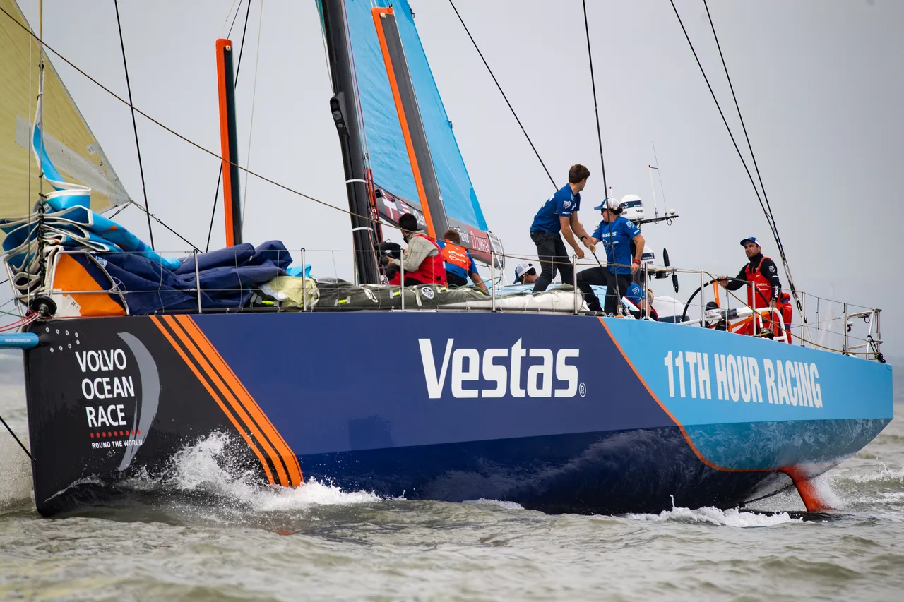 Volvo Ocean Race, Leg Depart, 2018. Photographer Wales News Service