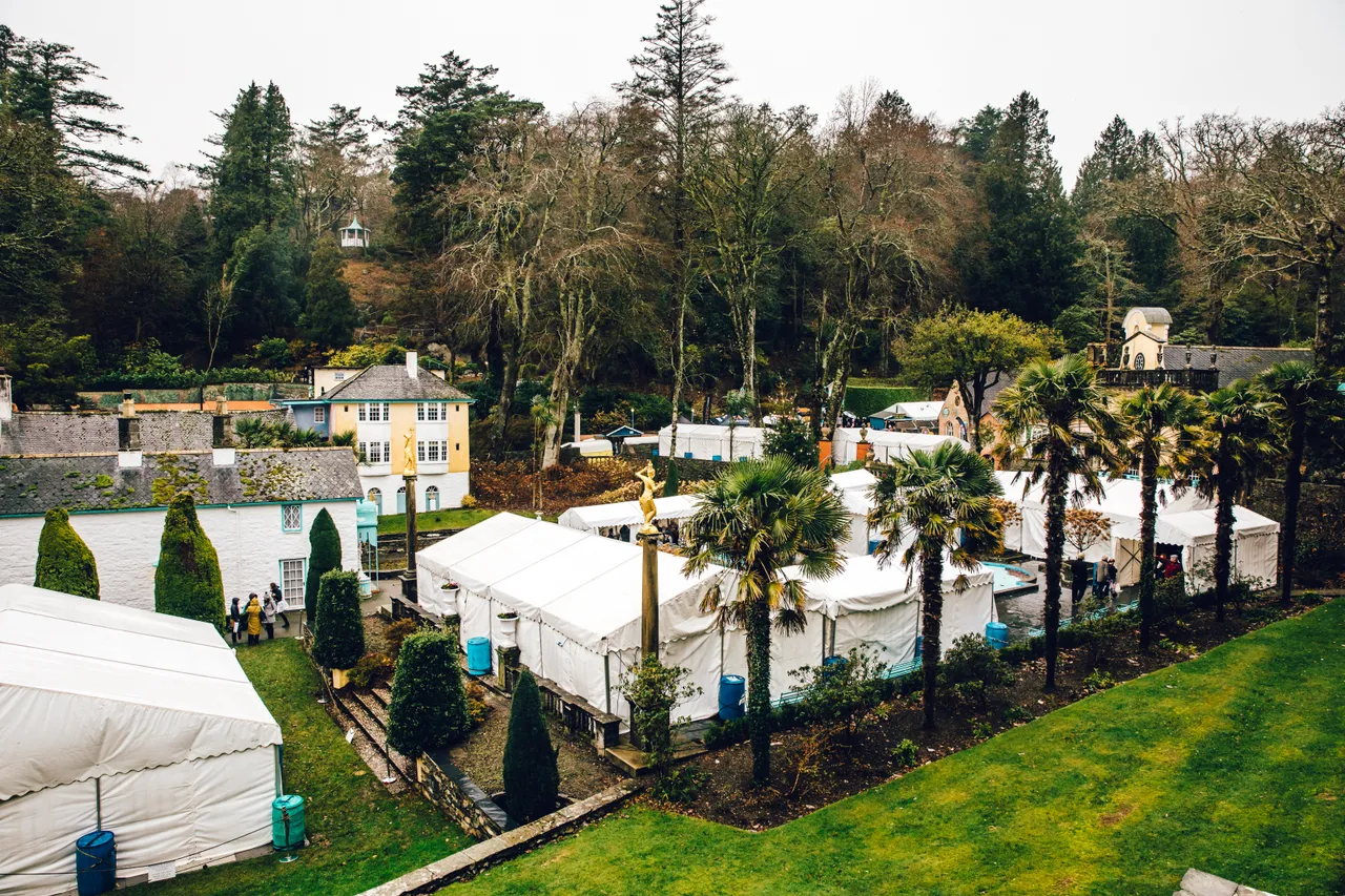 Portmeirion Food and Craft Fair, Snowdonia