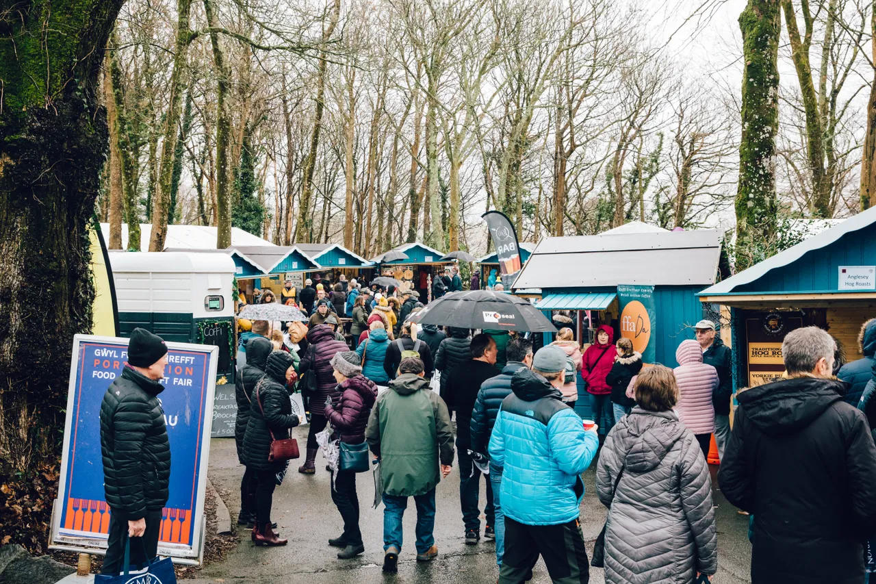 Portmeirion Food and Craft Fair, Snowdonia