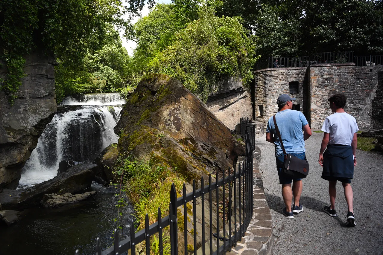 Aberdulais Tin Works and Waterfall