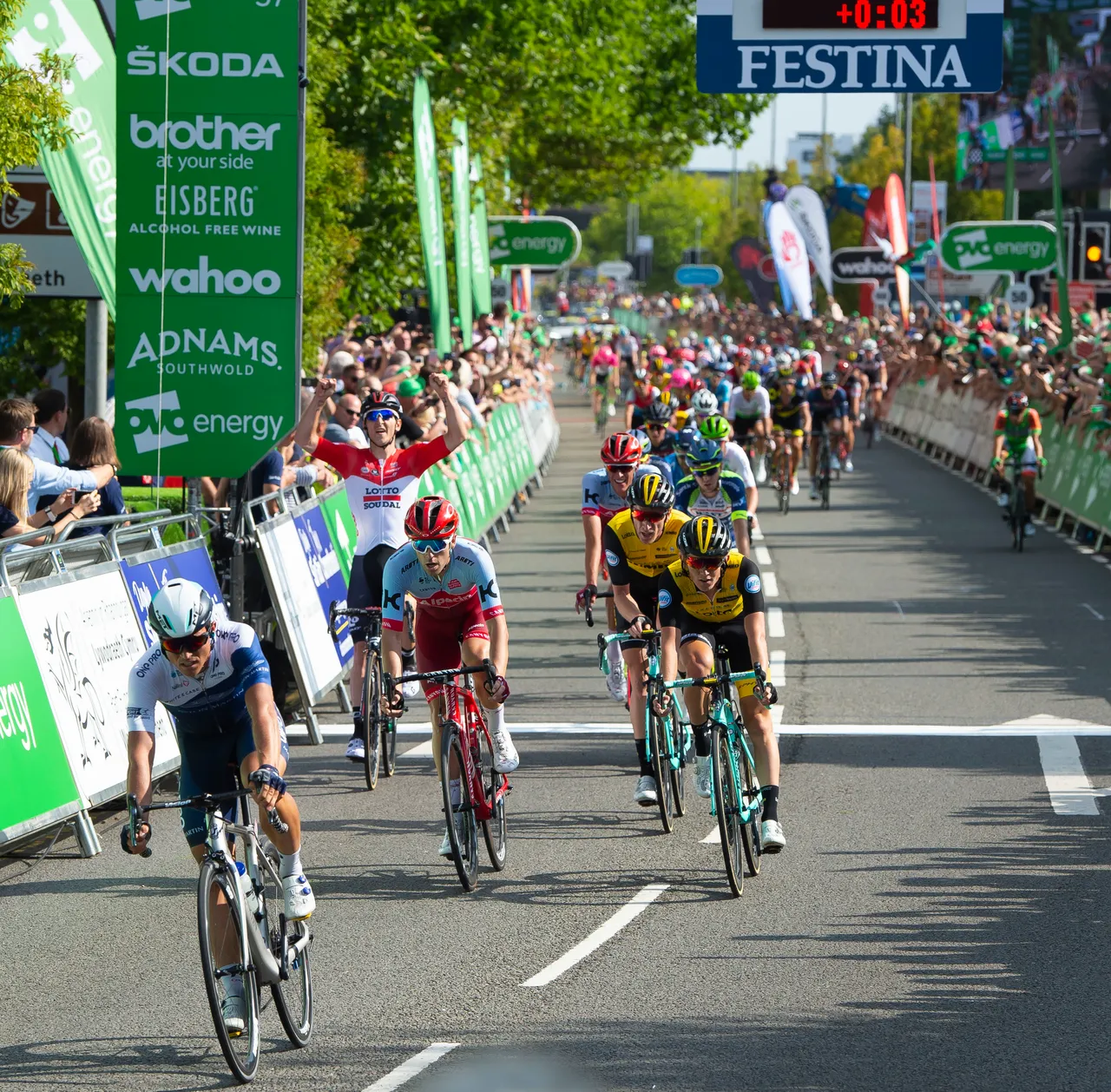 Tour of Britain 2018, Cardiff.