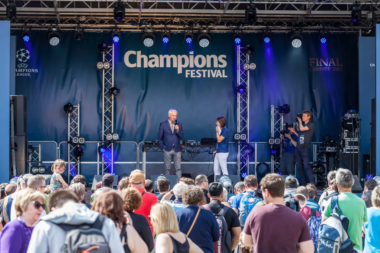 Champions League Festival 2017 Cardiff Bay