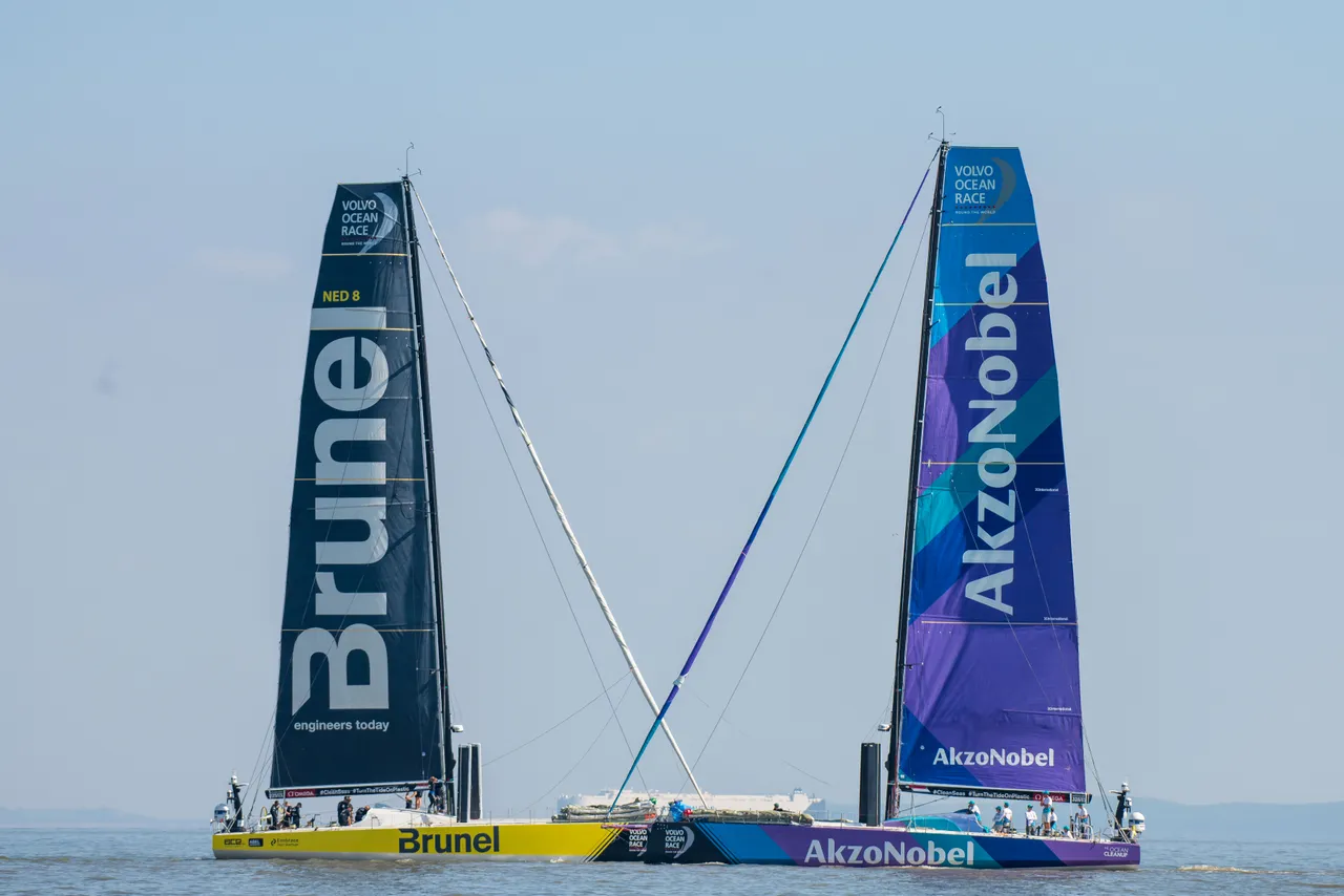 Volvo Ocean Race, Leg Depart, 2018. Photographer Wales News Service