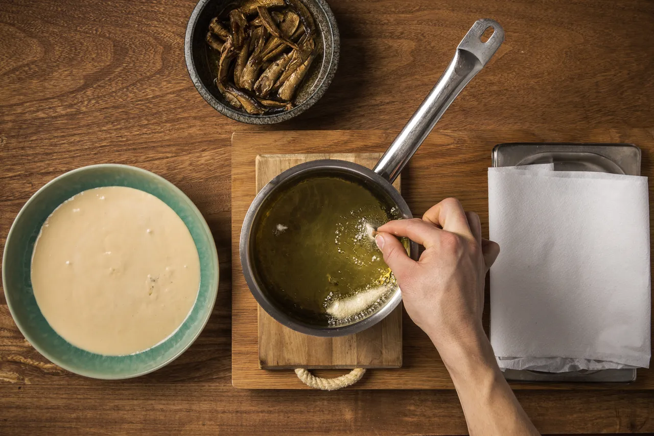 Battered Sprat recipe