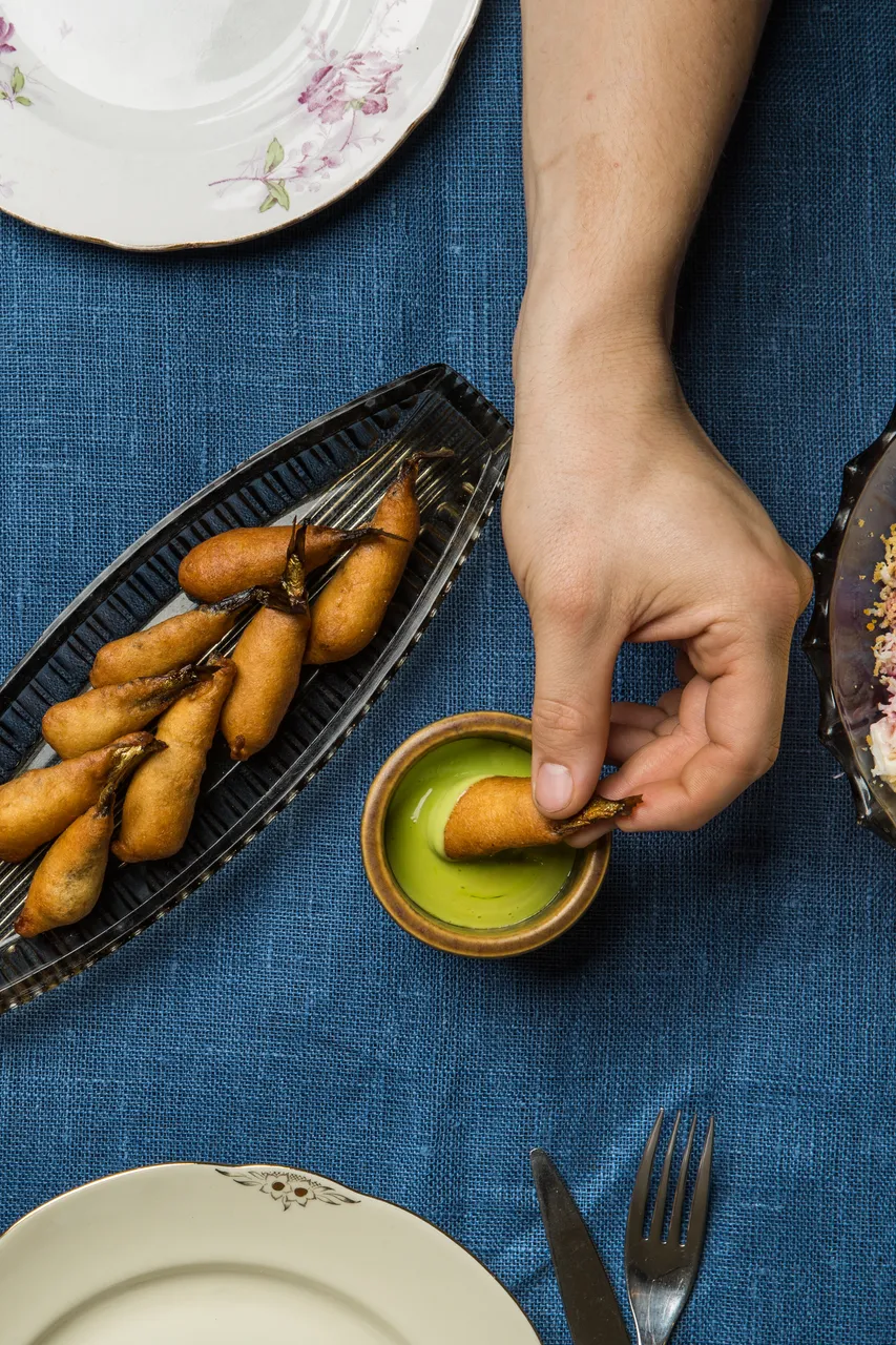 Battered Sprat recipe