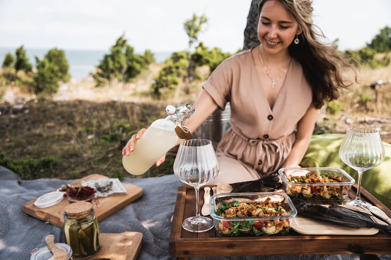 Muhu picnic on Üügu bluff