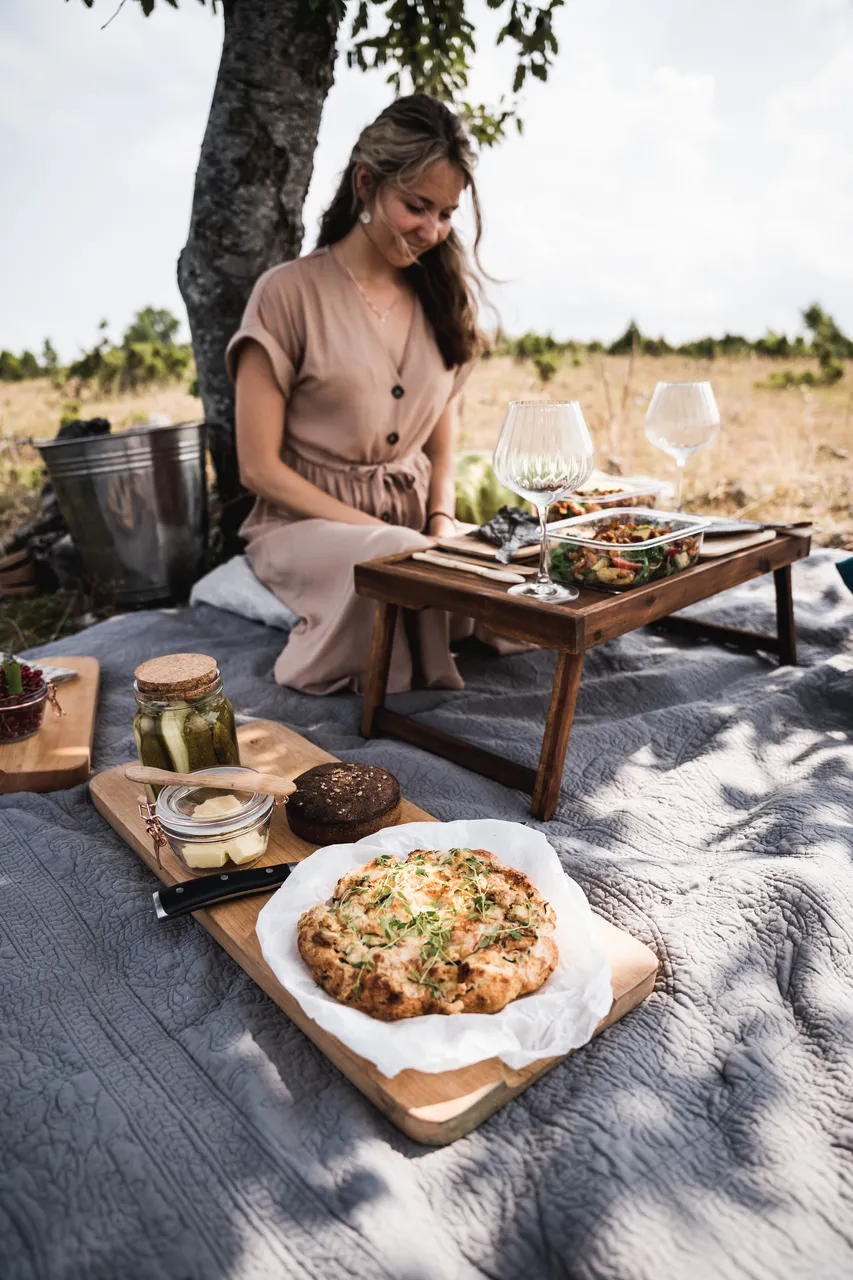 Muhu picnic on Üügu bluff