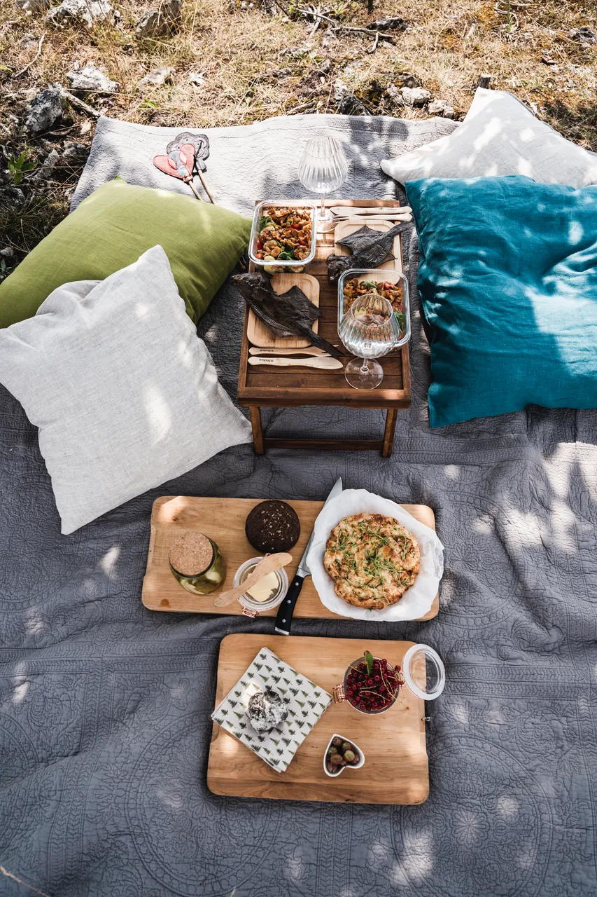 Muhu picnic on Üügu bluff