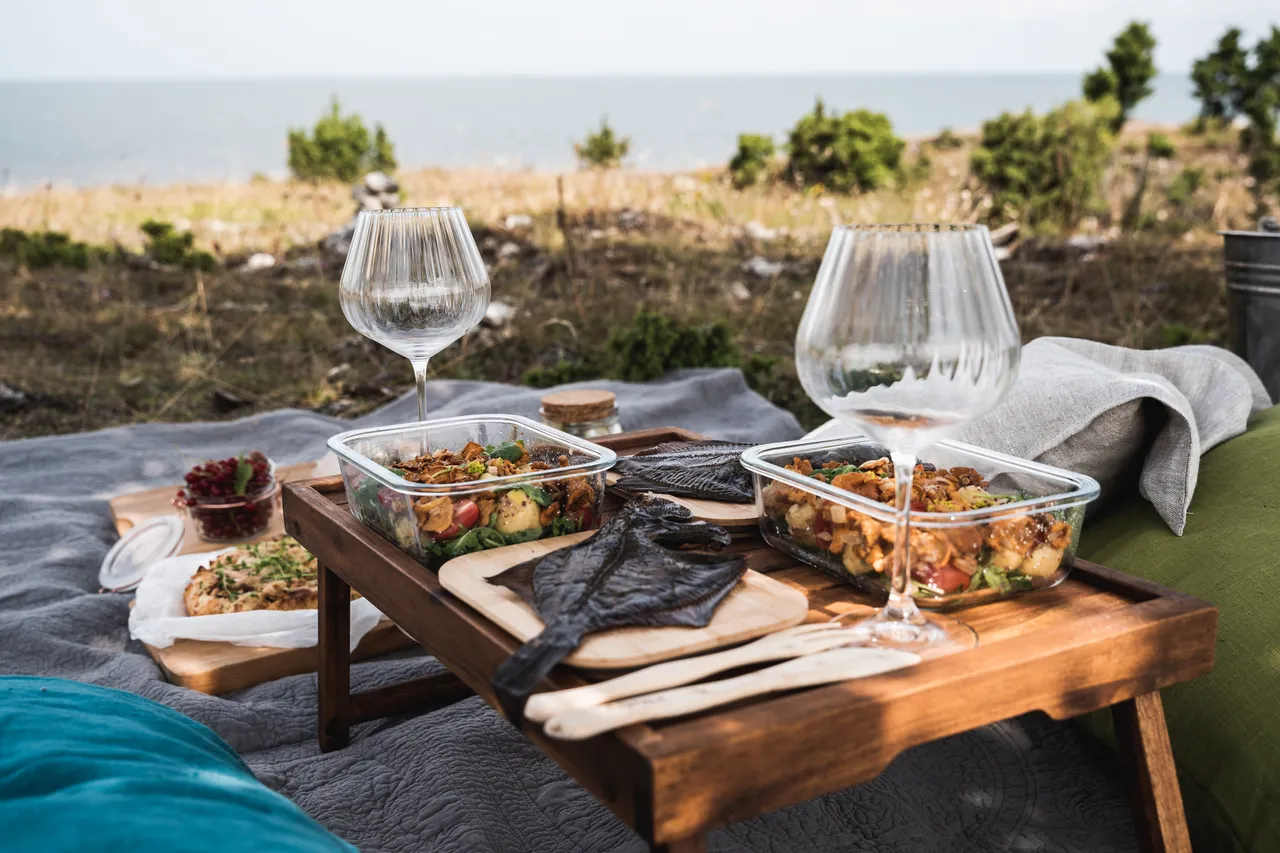 Muhu picnic on Üügu bluff