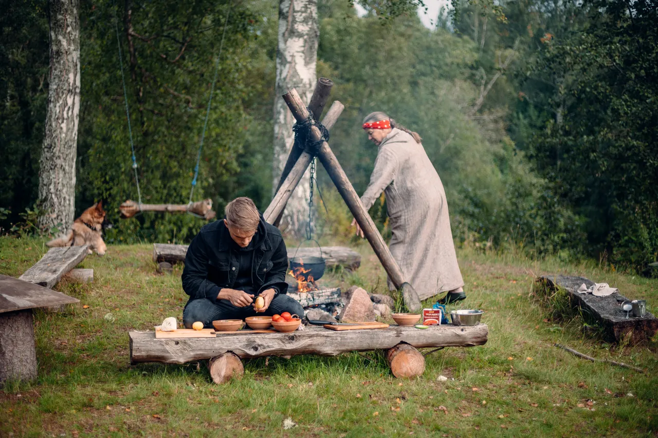 Hinniala bonfire food