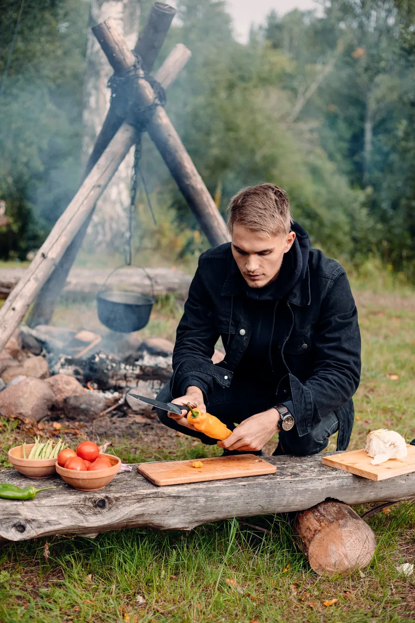 Hinniala bonfire food