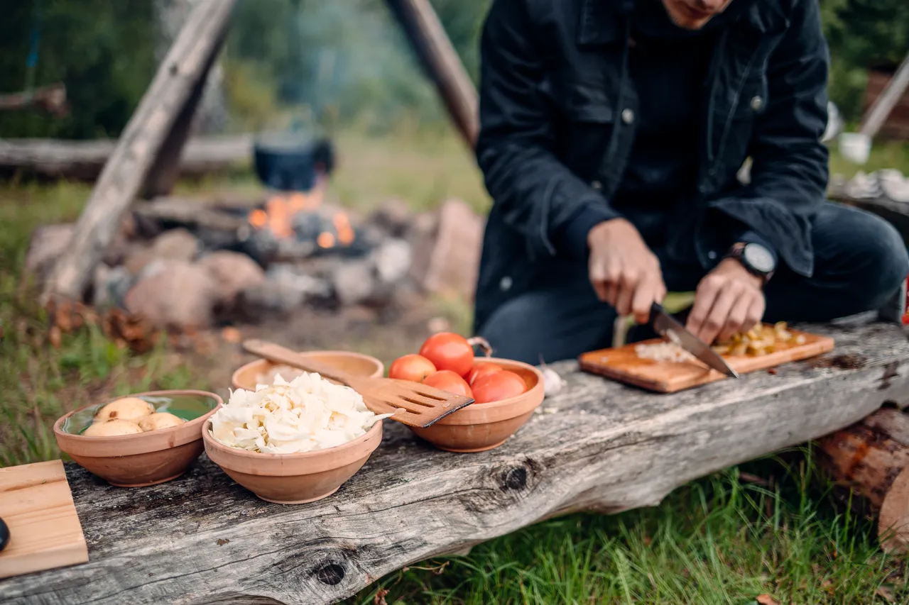 Hinniala bonfire food