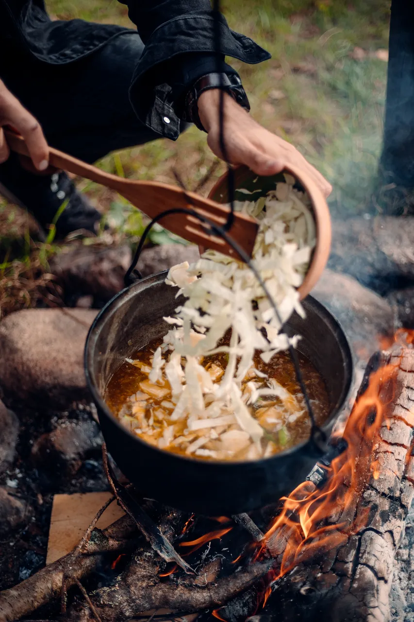 Hinniala bonfire food