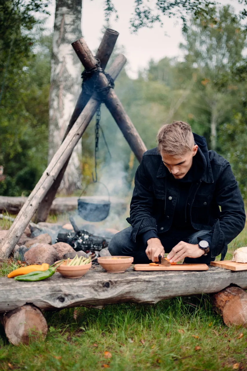 Hinniala bonfire food