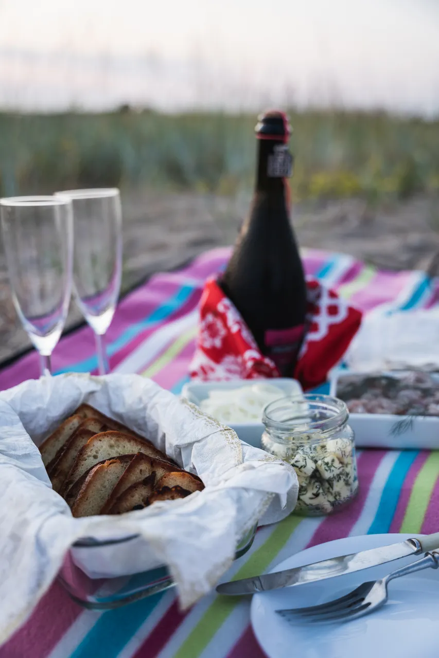 Sunset picnic
