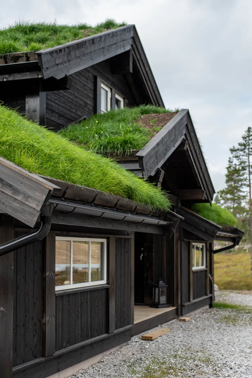 Estonian wooden house in Norway