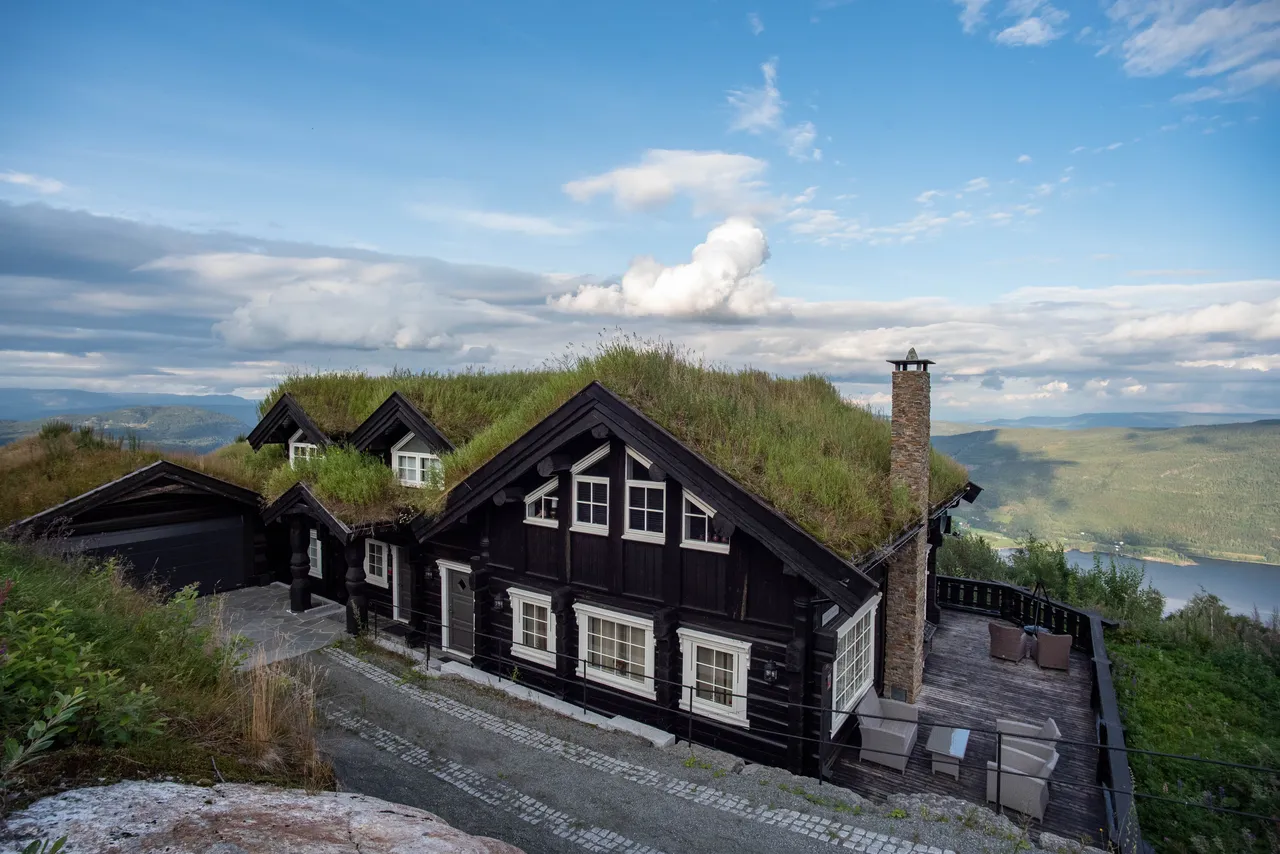 Estonian wooden houses in Norway