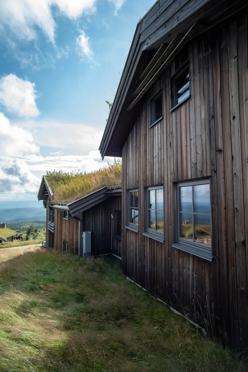 Estonian wooden houses in Norway