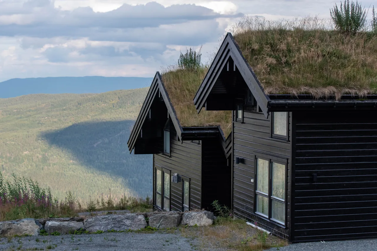 Estonian wooden houses in Norway
