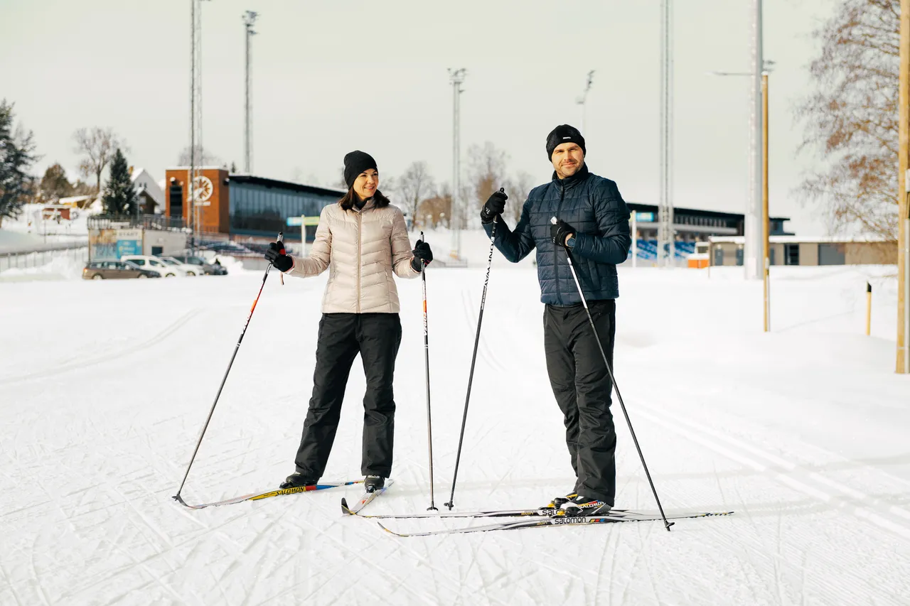 Cross country skiing