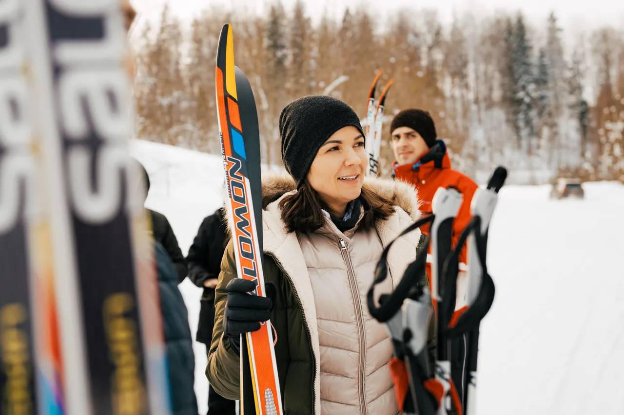 Cross country skiing