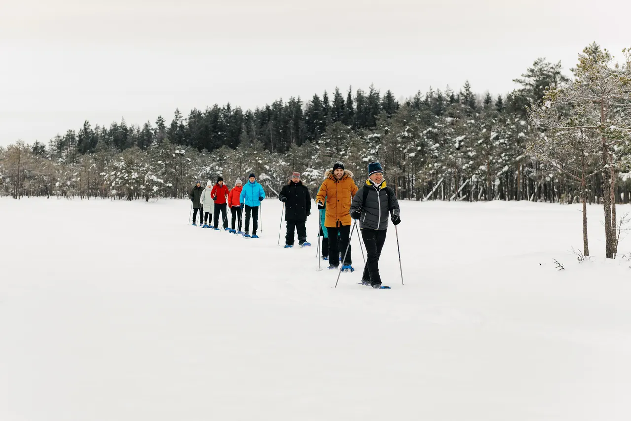 Snowshoe hike