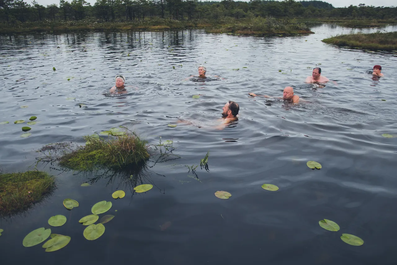 Bog swimming