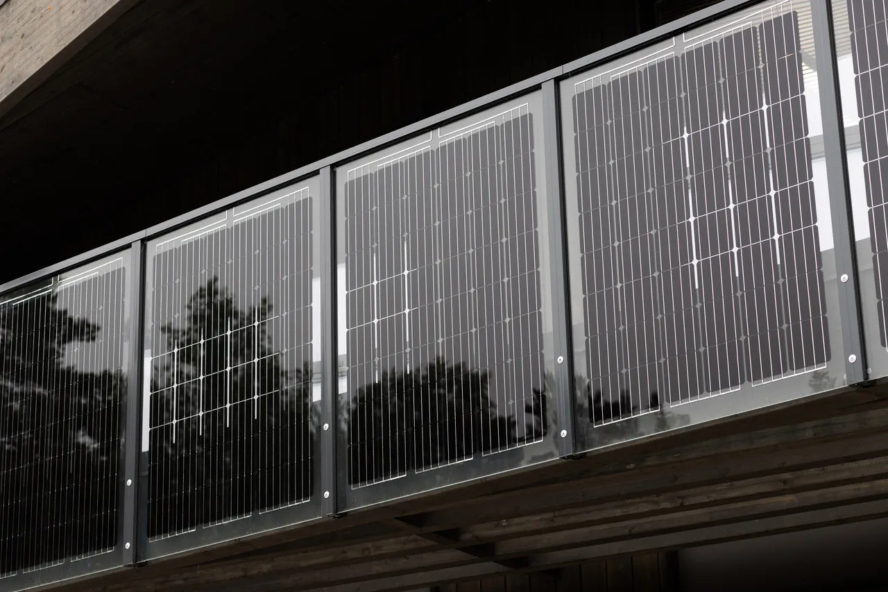 Details of wooden modular house