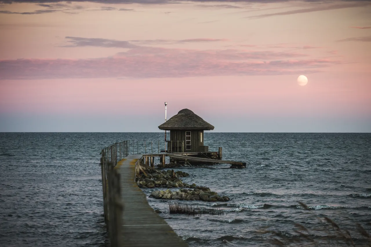 Sauna at the beach