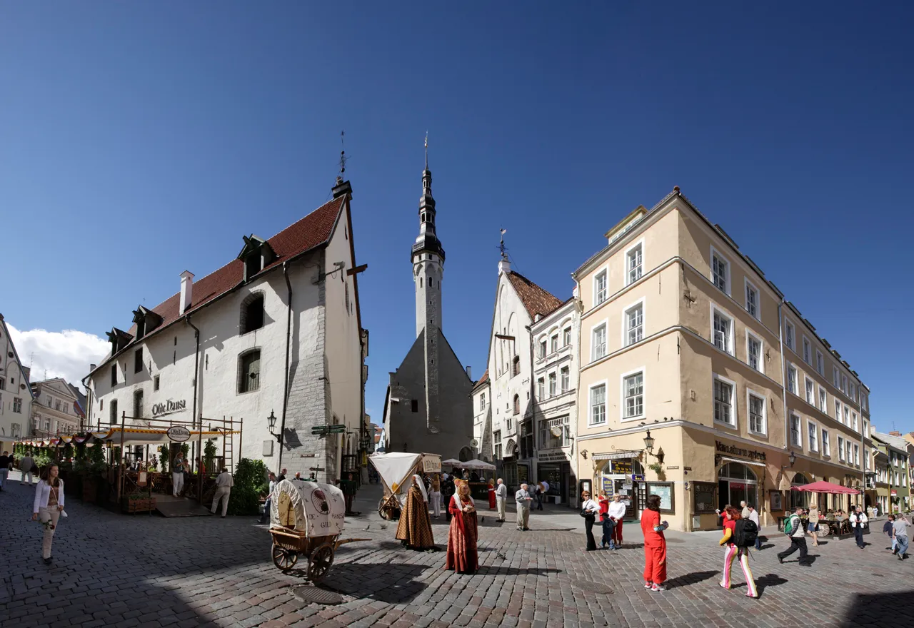 Streets of Tallinn Old Town