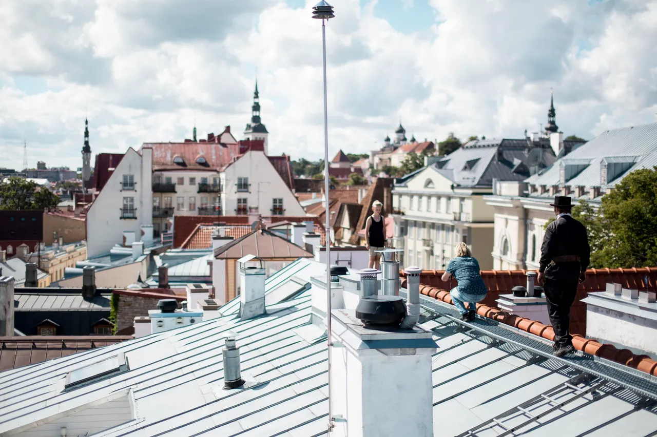 Tallinn Old Town rooftops