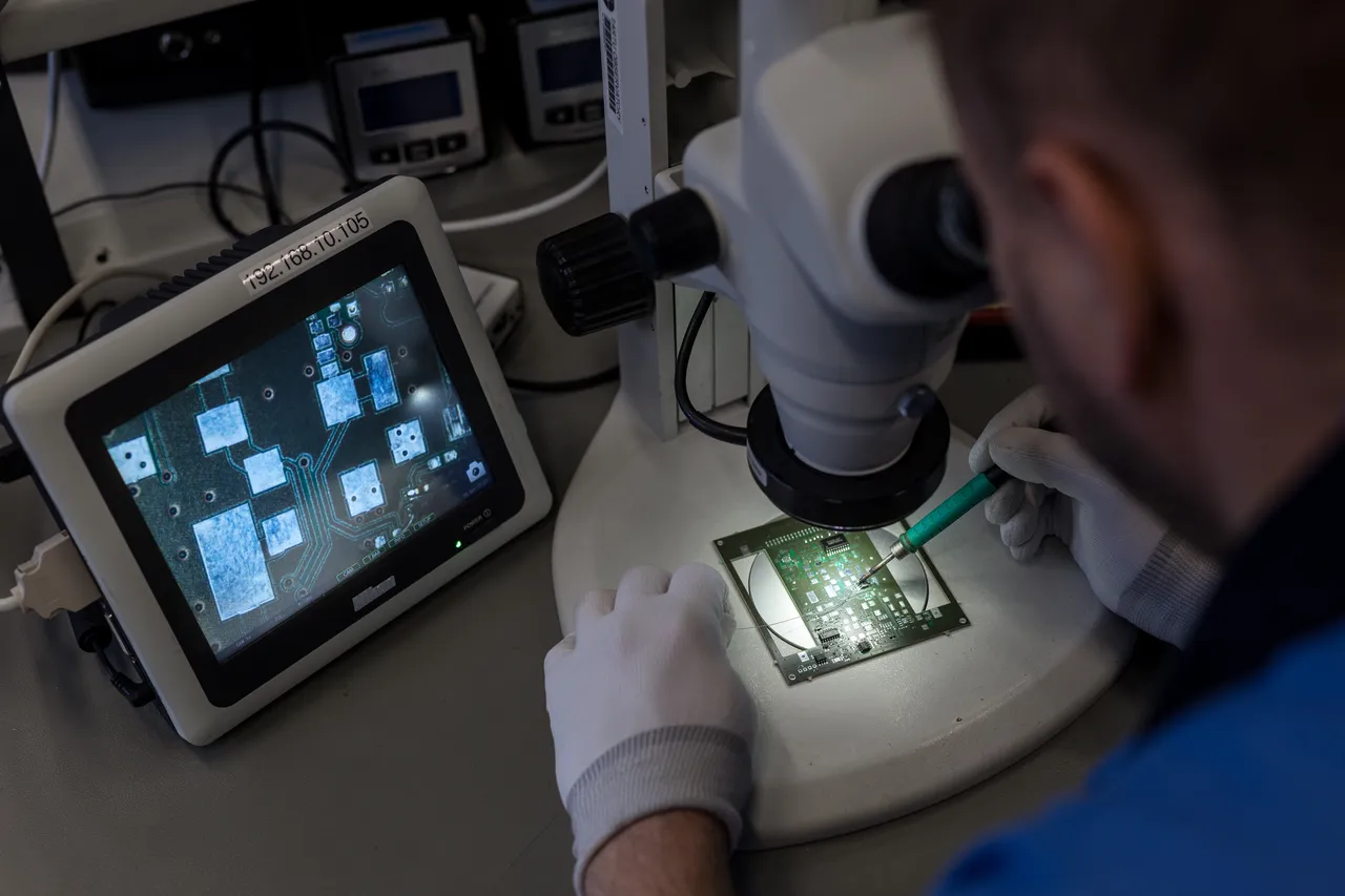 Soldering of A Circuit Board