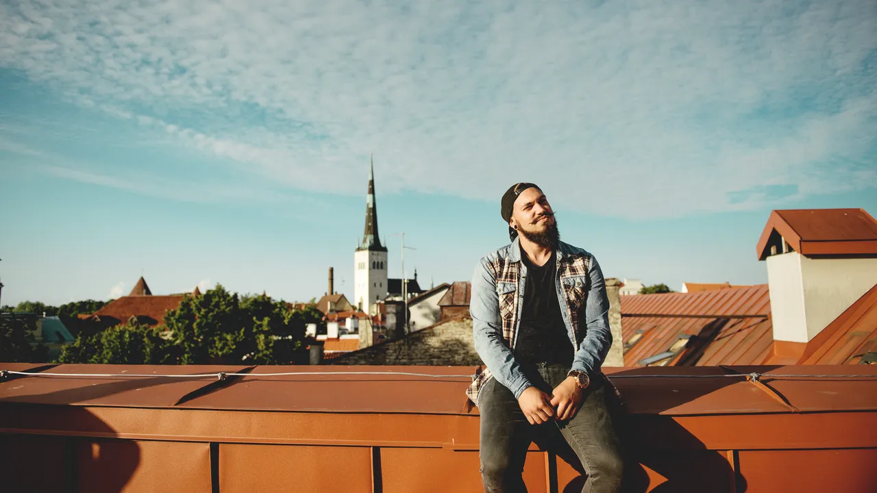 Sitting on the Rooftop