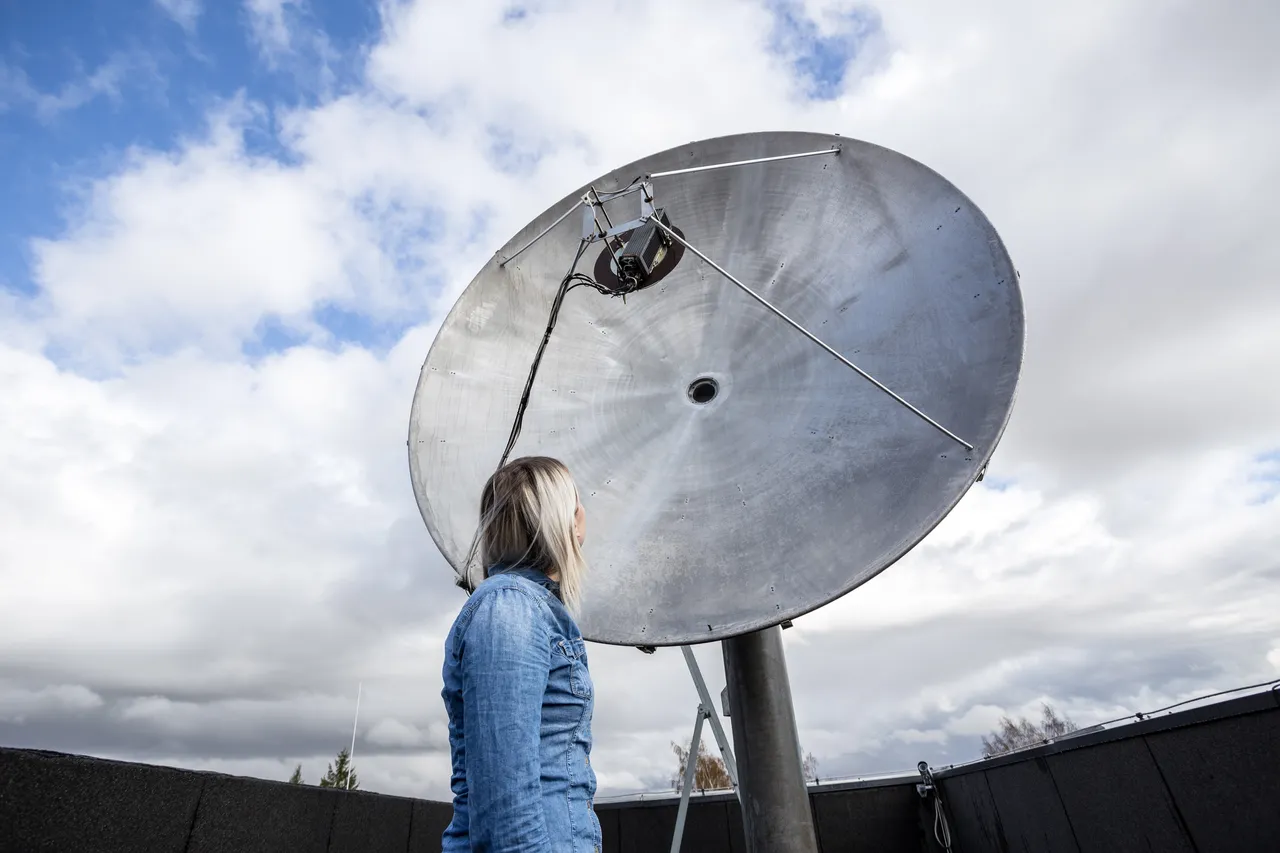 Parabolic Antenna at Tartu Observatory