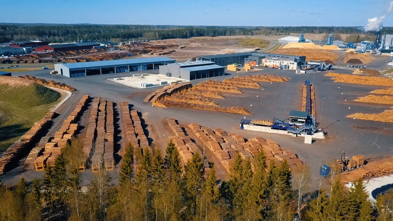 Wood Factory Landscape