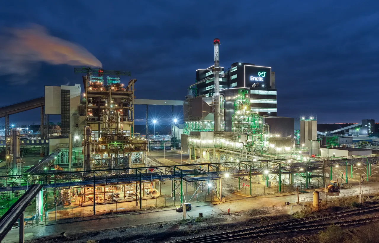 Eesti Energia Oil plants in Auvere