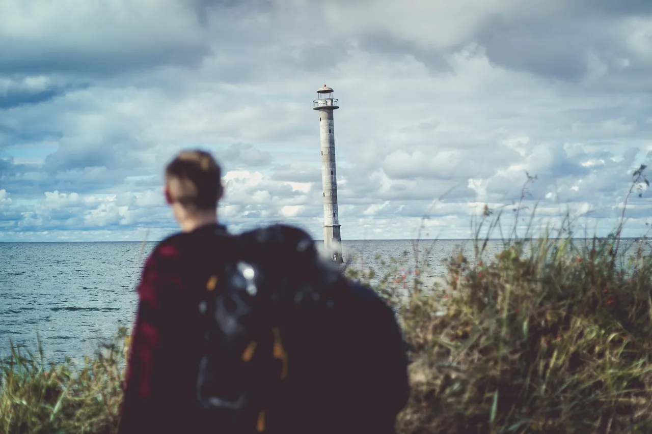 Man Lighthouse in Harilaid