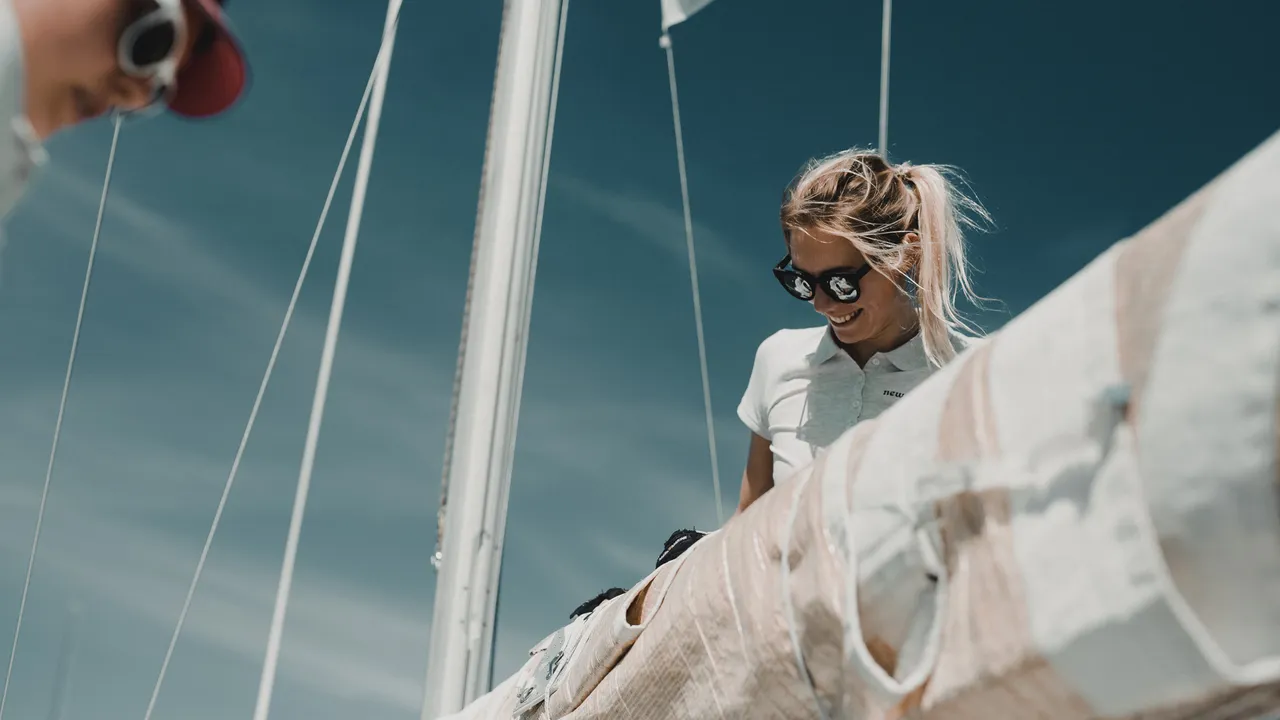 Sailing at Muhu Regata