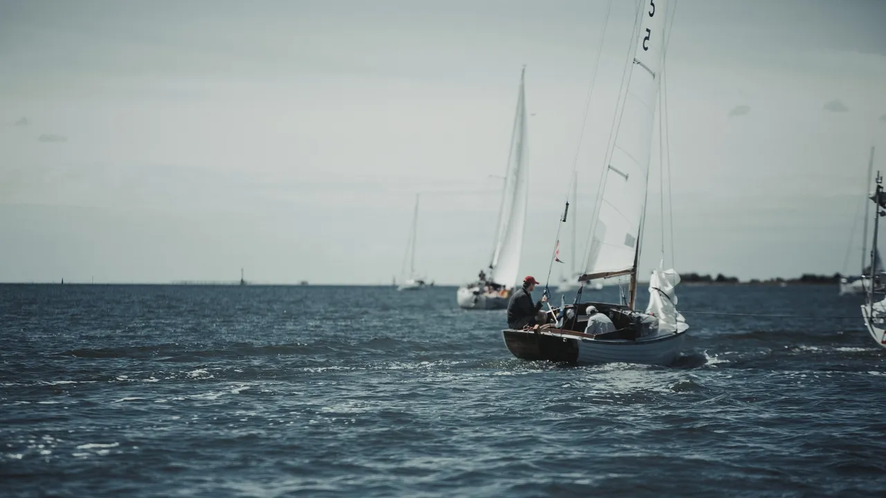 Sailing at Muhu Regata