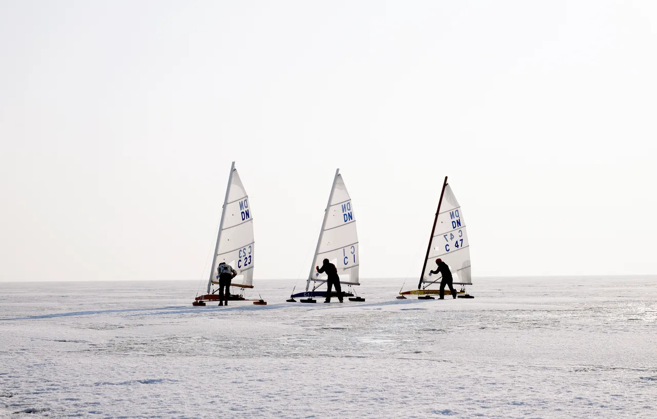 Ice Sailing