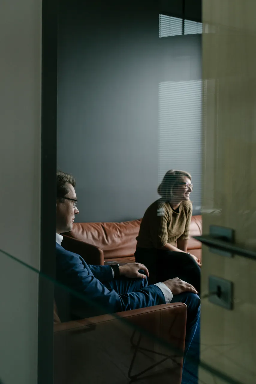 Job interview two people