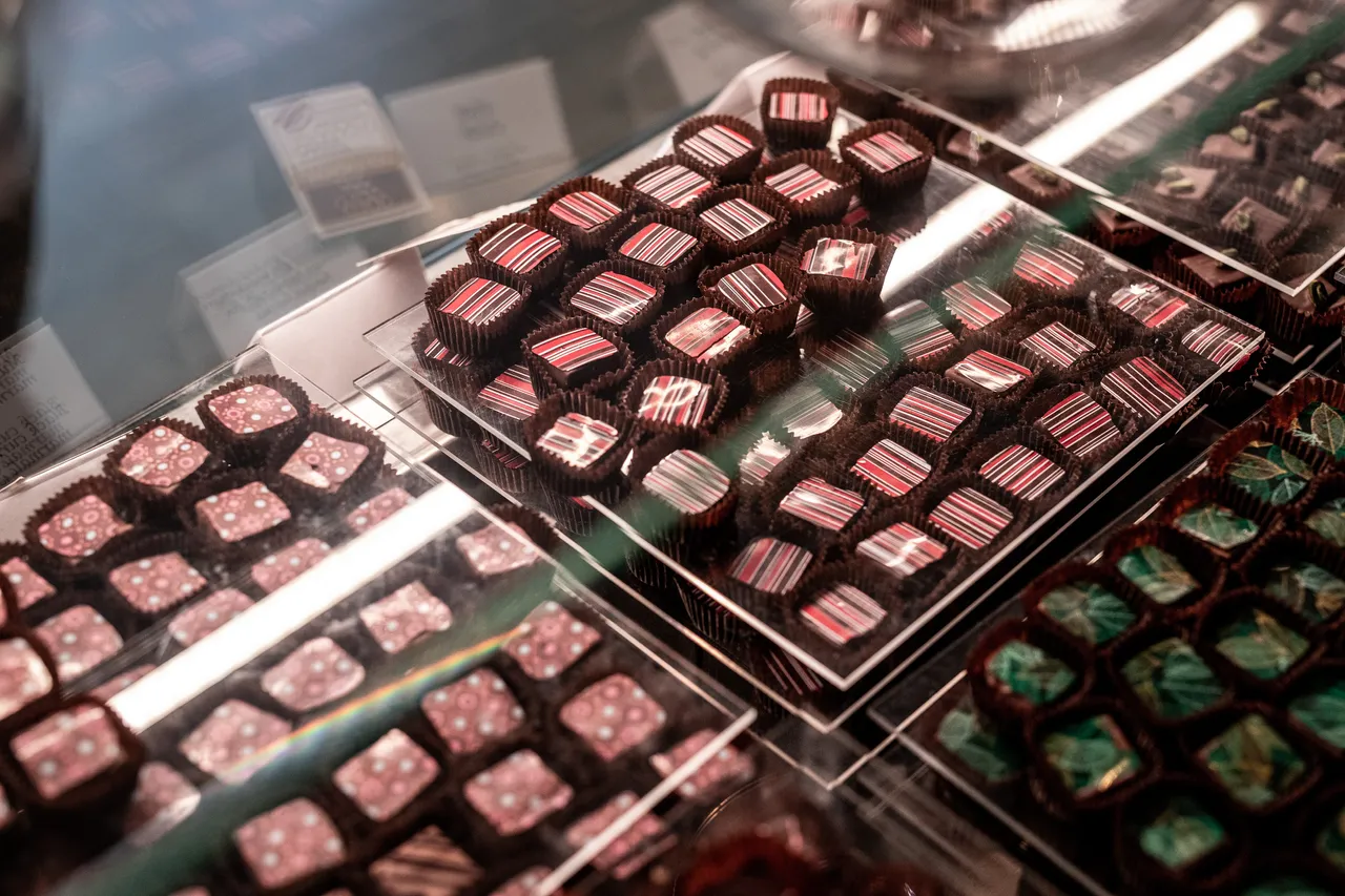 Handmade chocolate candy