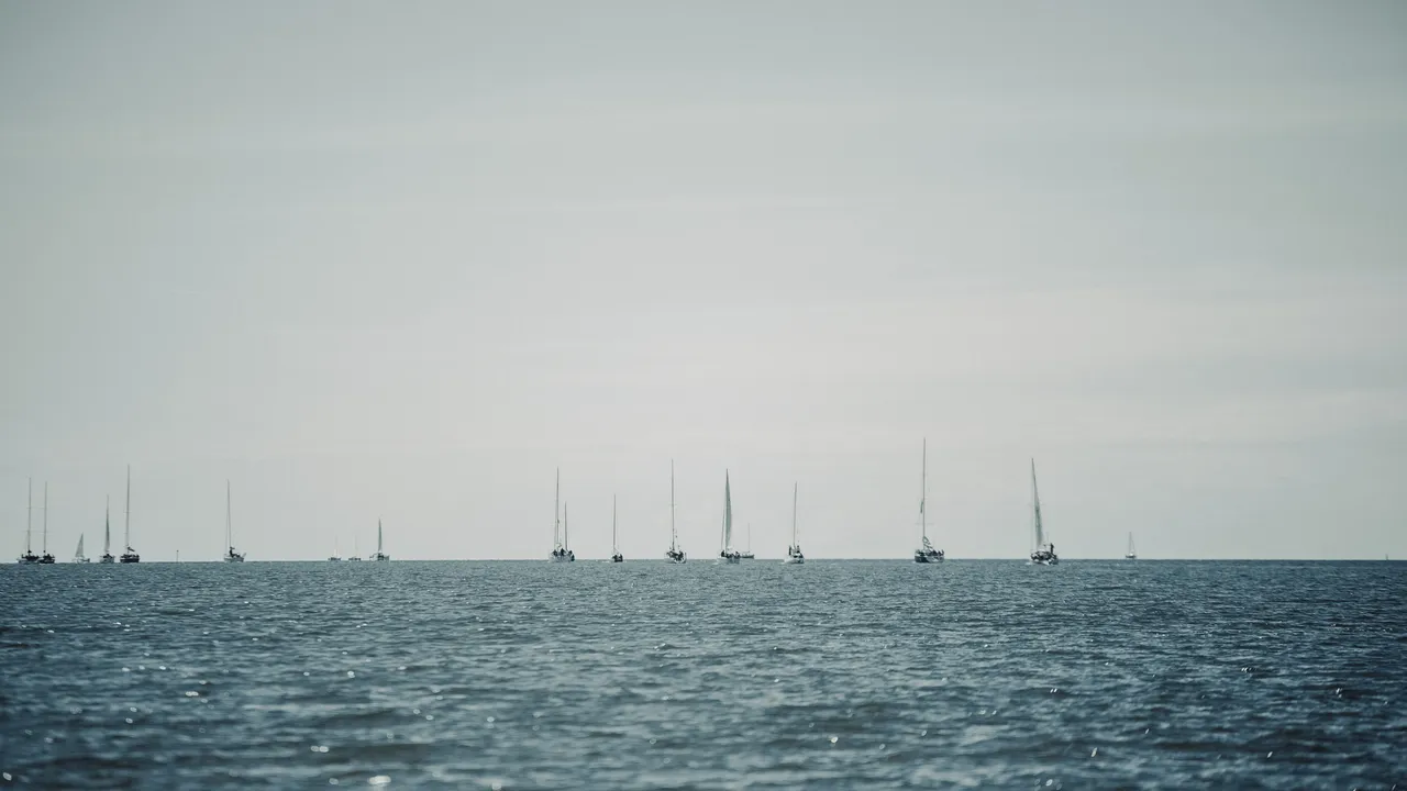 Sailing at Muhu Regata