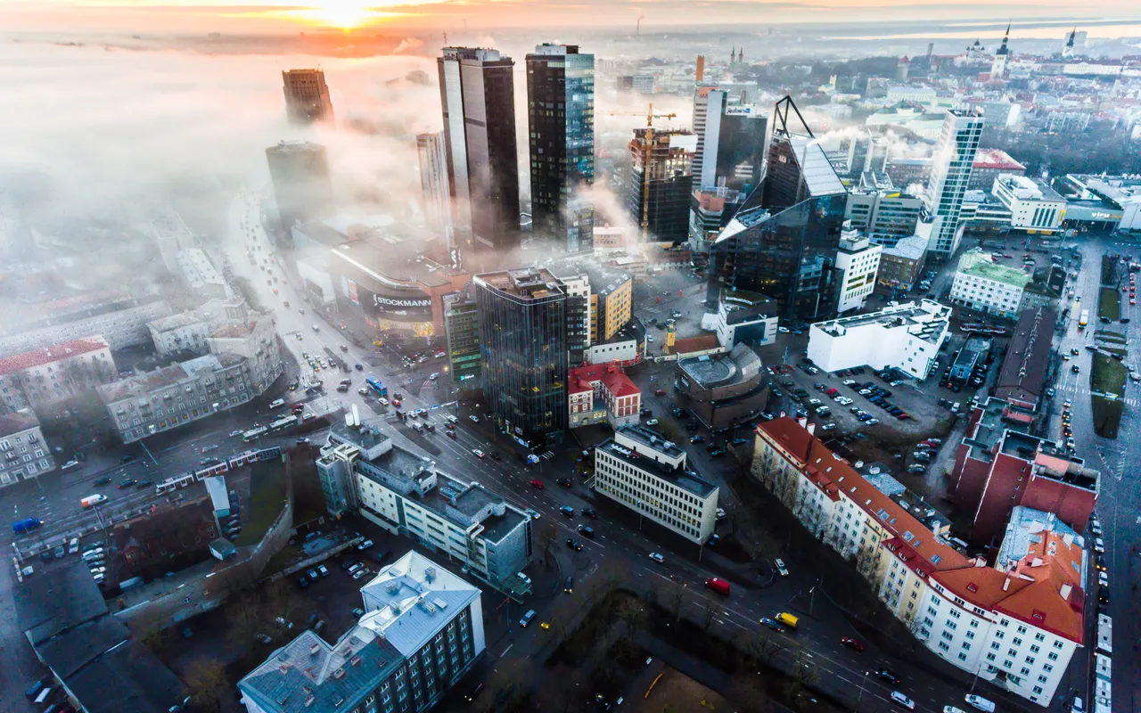 Fog over Tallinn