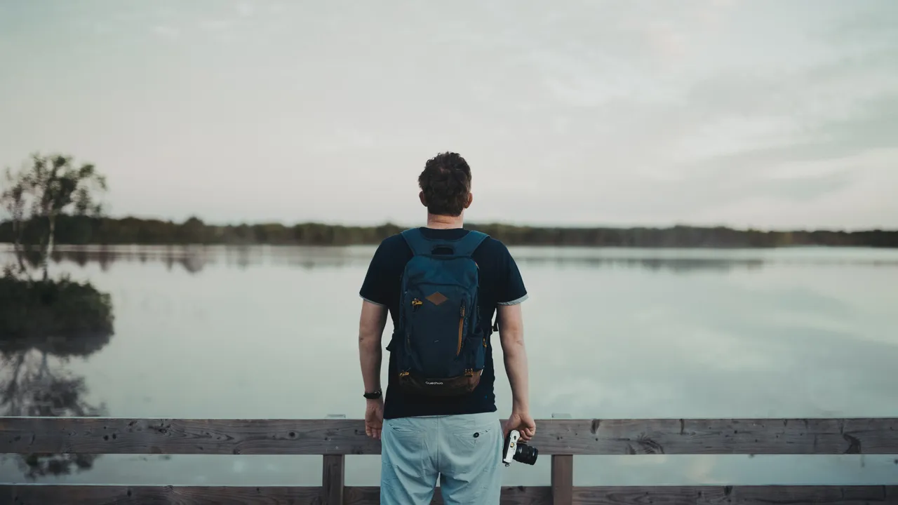 Boy by the Sea Watching
